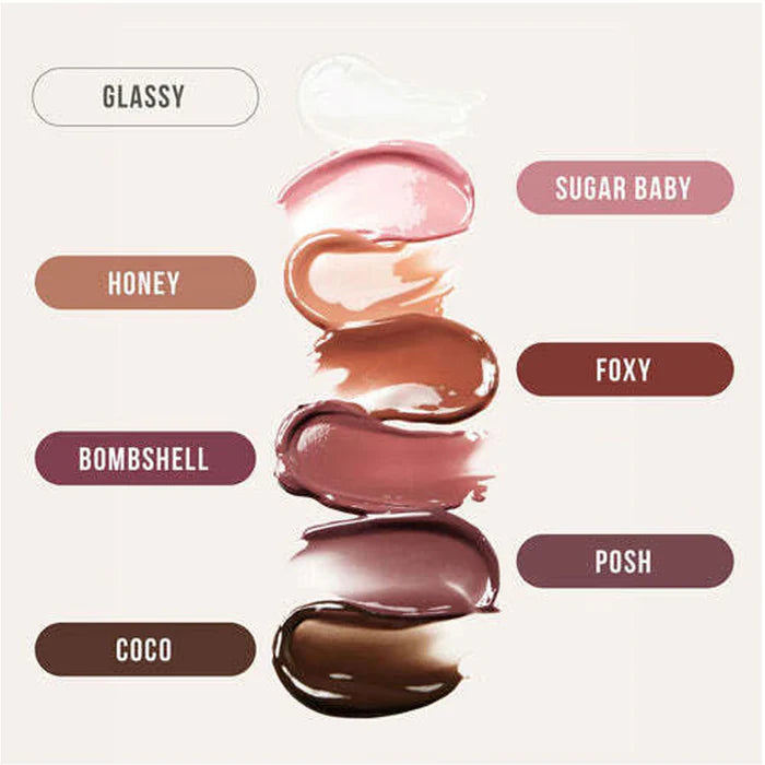 Huda Beauty FAUX FILLER Extra Shine Lip Gloss - Glassy