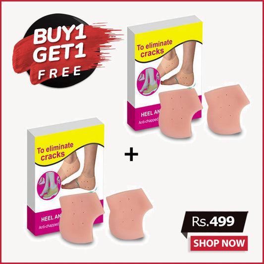 Heel Anti Crack (Pair) - Buy 1 Get 1 Free