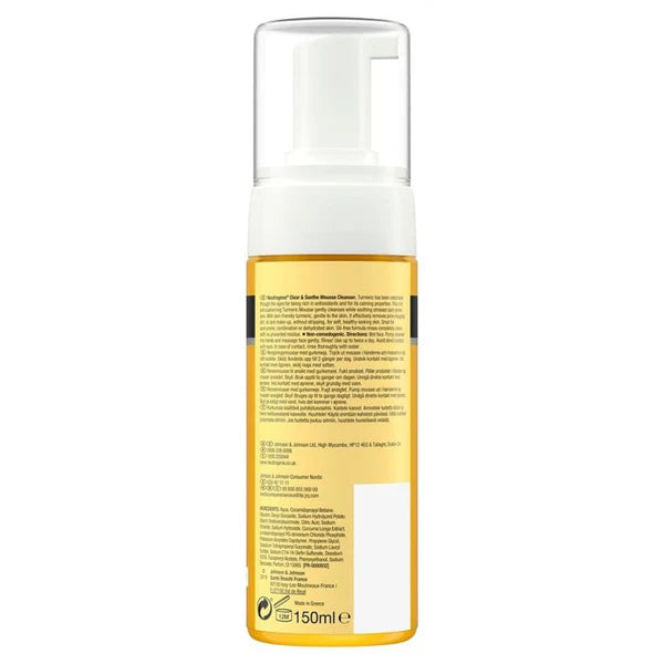 Neutrogena Clear & Soothe Mousse Oil Free Cleanser - 150ml