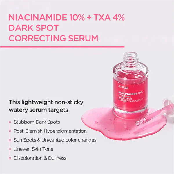 Anua Niacinamide 10% + TXA 4% Serum- 30ml