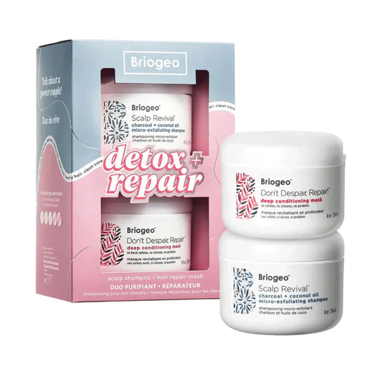 Briogeo Detox + Repair Scalp Shampoo + Hair Repair Mask