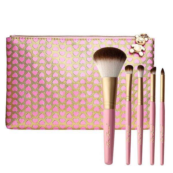 Too Faced Teddy Bear Hair 5pc Brush Set