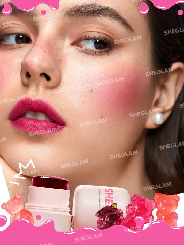 Sheglam- Jelly- Licious Hydrating Lip & Blush Tint- Ahoy