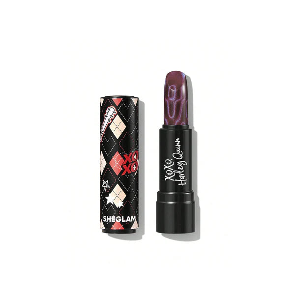 SHEGLAM Harley Quinn X Thrill Seeker Color-Changing Lipstick- Fun House