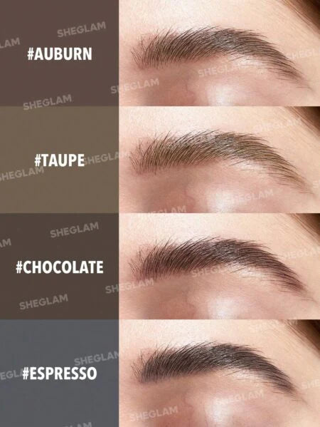 Sheglam 2 In1 Eyebrows Pencil & Cream Fill Me In Taupe - Chocolate