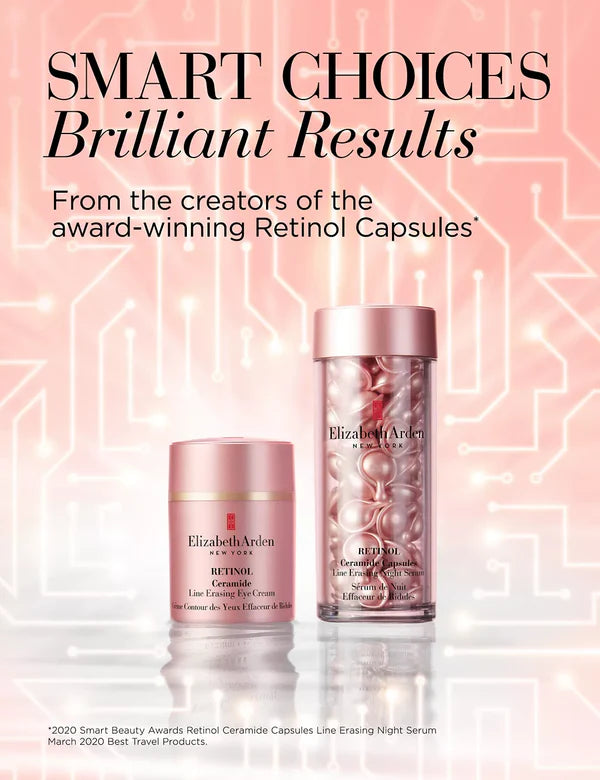 Retinol Ceramide Capsules Face Night Serum And Eye Cream Set