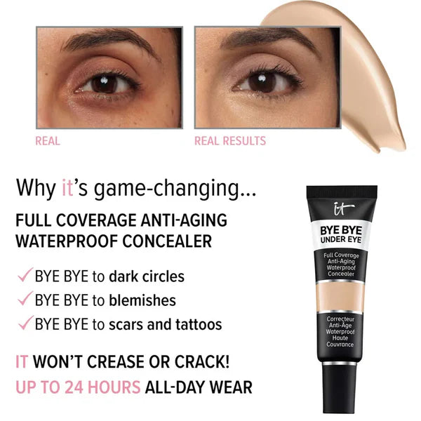 IT Cosmetics Bye Bye Under Eye Anti-Aging Concealer - Medium Amber