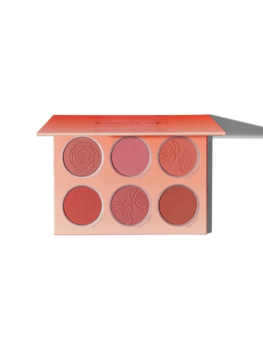 SheGlam Floral Flush Blush Palette