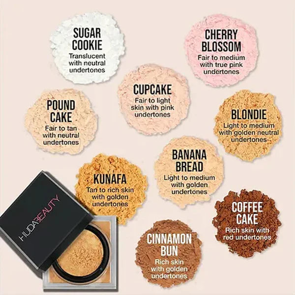 Huda Beauty Easy Bake Loose Baking & Setting Powder MINI - Poundcake