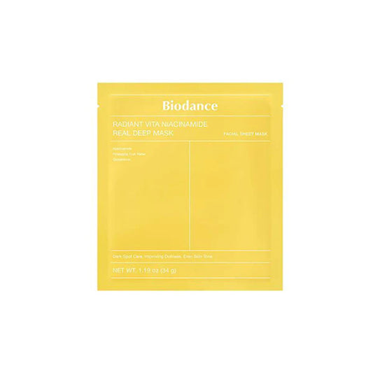 Biodance Radiant Vita Niacinamide Real Deep Mask 1 Pc