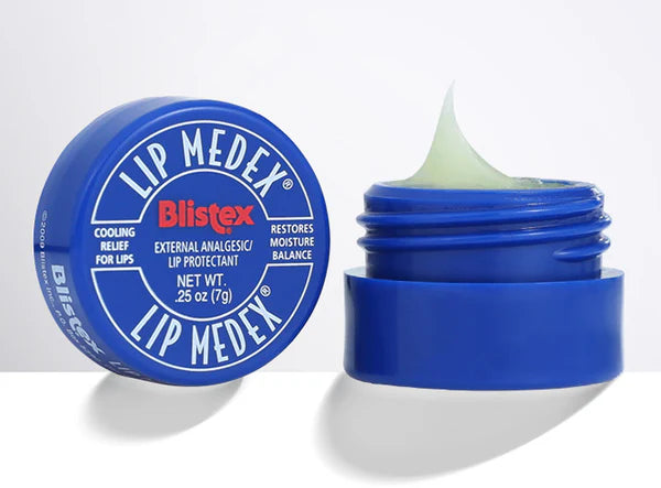 Blistex Lip Balm in a Small Blue Jar Cool Repair Lip Balm 7g