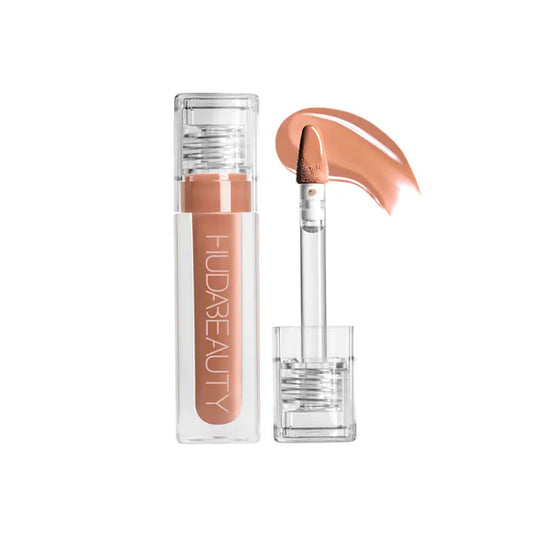 Huda Beauty Faux Filler Extra Shine Lip Gloss - Honey