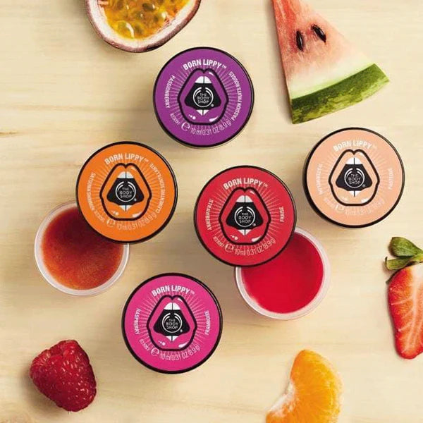 The Body Shop Born Lippy Strawberry Lip Balm - 10 ml