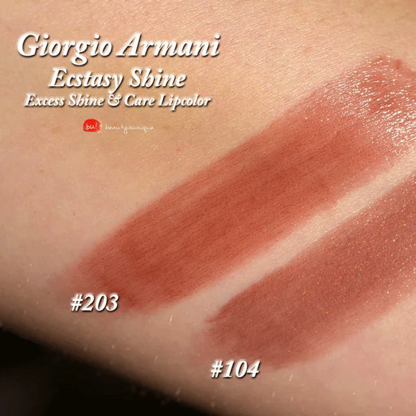 Giorgio Armani Ecstasy Shine Leather Excess 203 Lipstick