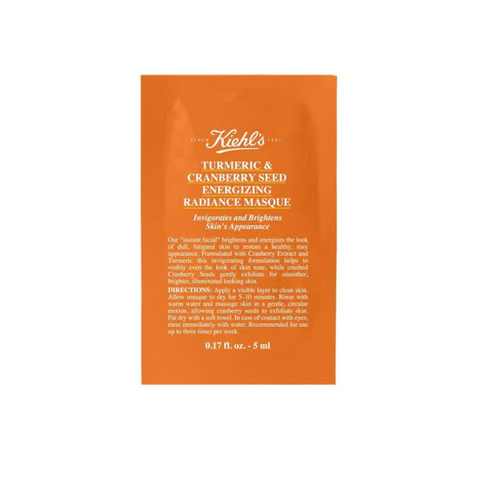 Kiehl's Turmeric & Cranberry Seed Energizing Radiance Masque 5 ml