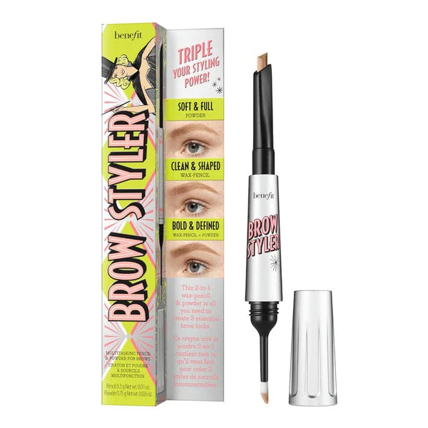 Benefit Cosmetics Brow Styler Brow Pencil & Powder Duo 3.5 Neutral Medium Brown