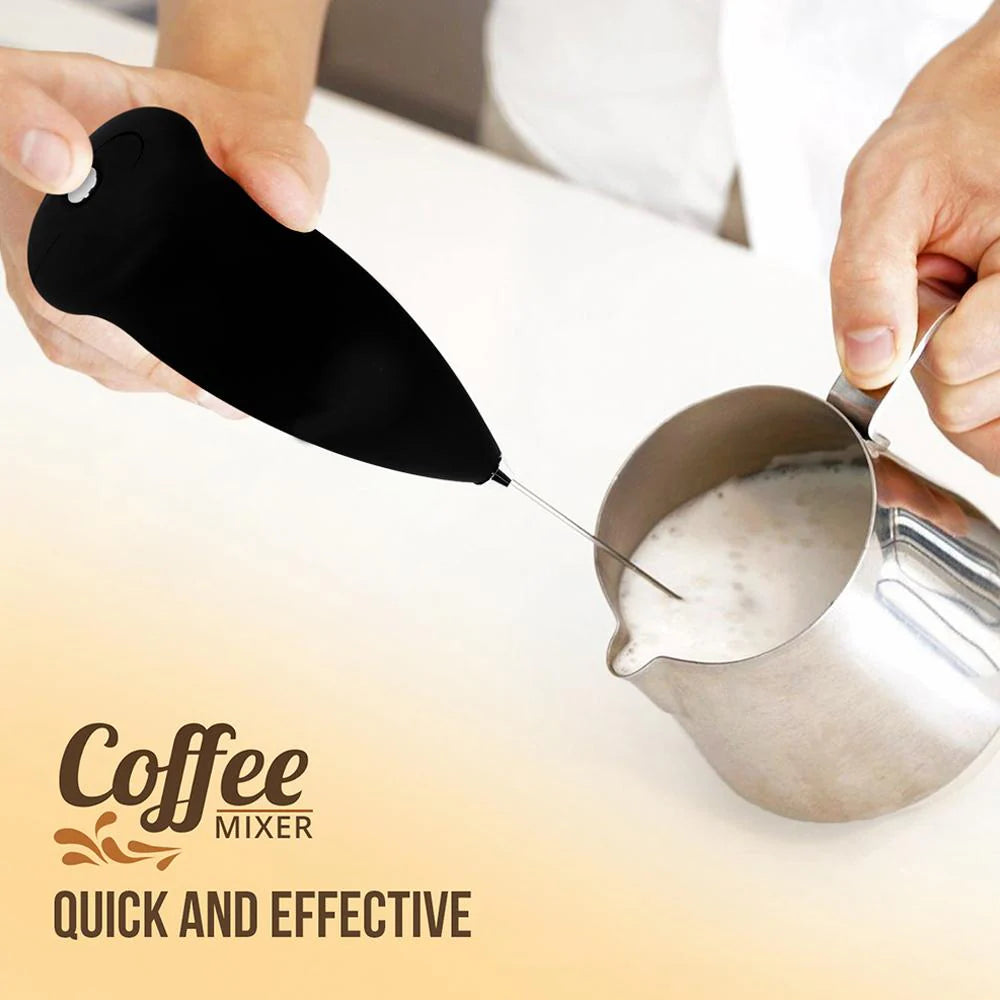 Portable Egg Beater and Coffee Mixer-Battery Operated