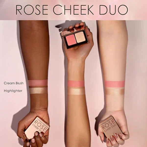 Natasha Denona MINI ROSE CHEEK DUO [Cream Blush & Highlighter