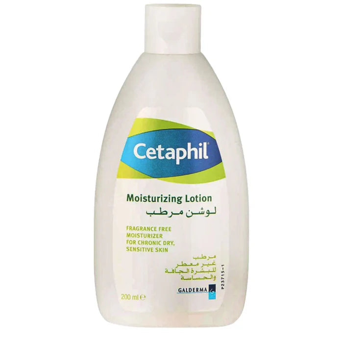 Cetaphil Moisturizing Lotion For Chronic Dry Sensitive Skin - 200ml