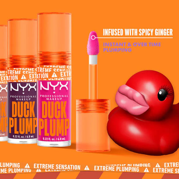 NYX Professional Makeup Duck Plump High Pigment Plumping Lip Gloss Strike A Rose