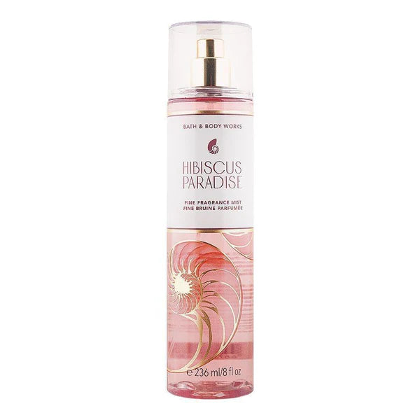 Bath & Body Works Hibiscus Paradise Fragrance Mist - 236ml Bottle for Refreshing Scent