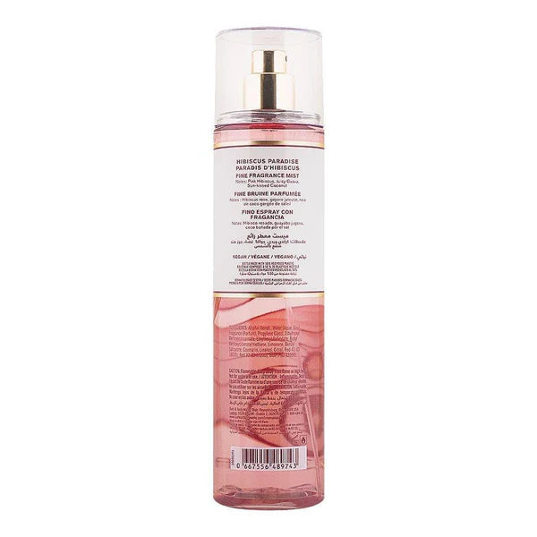 Bath & Body Works Hibiscus Paradise Fragrance Mist - 236ml Bottle for Refreshing Scent