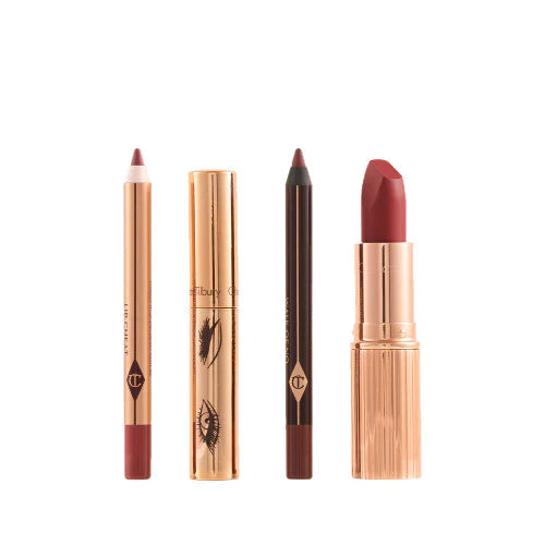 Charlotte Tilbury - Walk Of No Shame On The Go: Red Makeup Gift Set