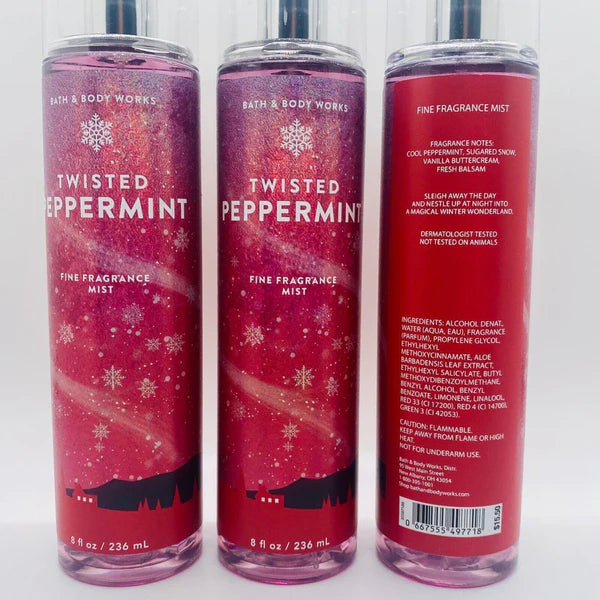 Bath & Body Works Twisted Peppermint Fragrance Mist