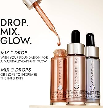 COVER FX Limited Edition Glam & Glow Liquid Lights Set