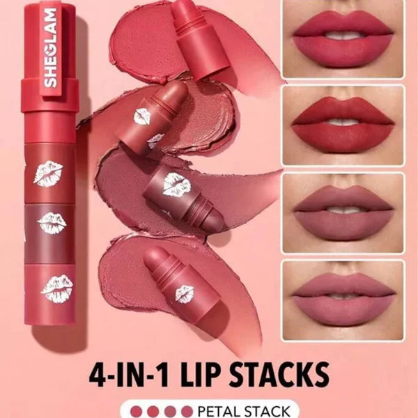 Sheglam Mega Lip Stacks-brown-Brownie Stack