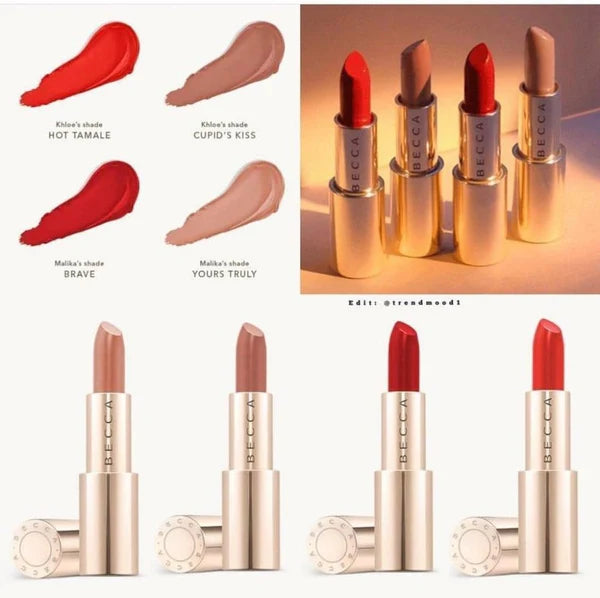 Becca Khloe Malika Ultimate Lipstick - W Hot Tamale