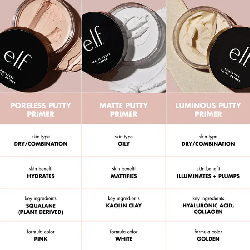 E.l.f - Putty Primer Trio Set