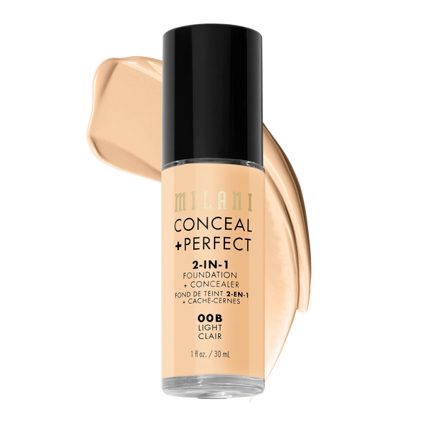 Milani Cosmetics Conceal + Perfect 2-In-1 Foundation 00B Light Clair 30ml