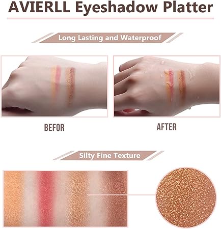 AVIERLL Eye Shadow Palette Set Glimmer & Matte Eyeshadow Palette