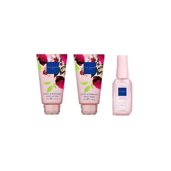 Ted Baker Floral Fancies Mini Gift Trio Body Spray Wash and Lotion