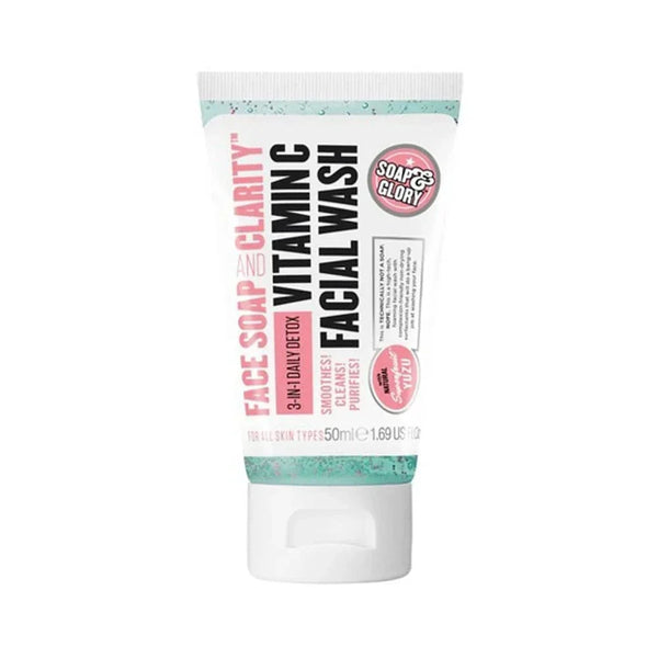 Soap & Glory Face Soap & Clarity Vitamin-C Facial Wash 3-in-1 50ml