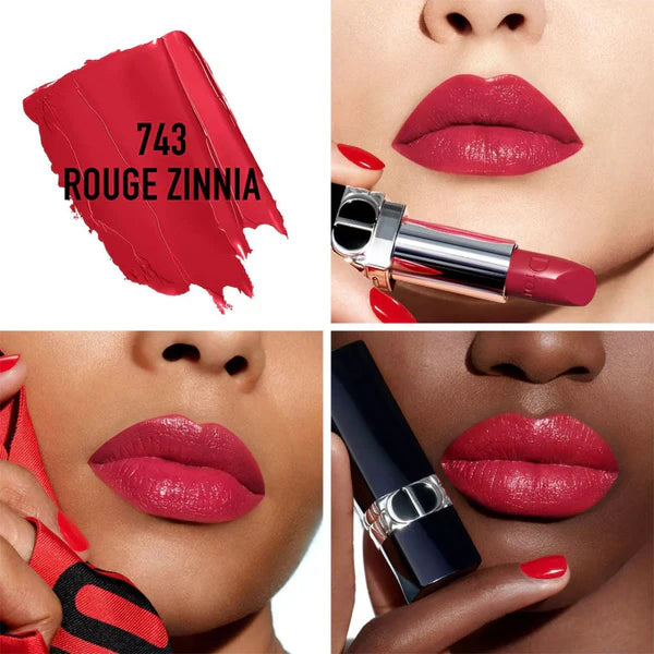 Dior Rouge Dior Couture Colour Lipstick 743 Rouge Zinnia