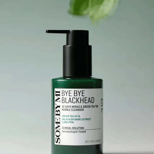 Some By Mi Bye Bye Blackhead 30 Days Miracle Green Tea Tox Bubble Cleanser 120G