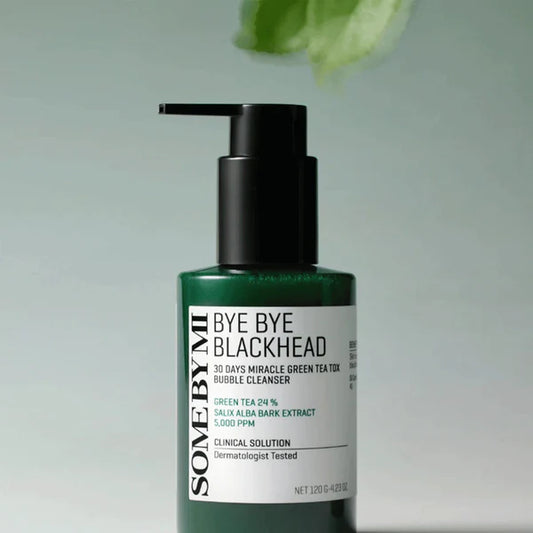 Some By Mi Bye Bye Blackhead 30 Days Miracle Green Tea Tox Bubble Cleanser 120G